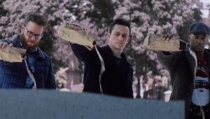 The Night Before Seth Rogen, Joseph Gordon-Levitt and Anthony Mackie