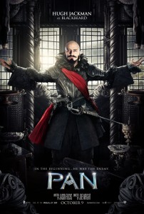 Pan Poster 10 Hugh Jackman as Blackbeard