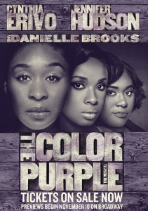 The Color Purple Broadway poster