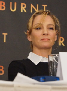 Burnt Press Conference Uma Thurman