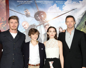 Pan - Garrett Hedlund, Levi Miller, Rooney Mara and Hugh Jackman