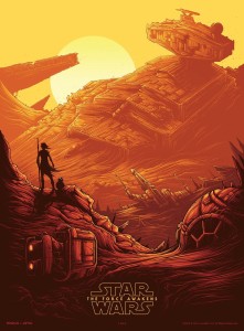 Star Wars The Force Awakens AMC poster