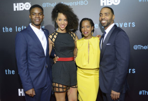 The Leftovers Season 2 Jovan Adepo, Jasmin Savoy Brown, Regina King, and Kevin Carroll