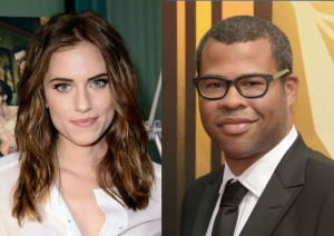 Allison Williams and Jordan Peele
