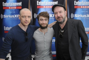 Daniel Radcliffe, James McAvoy, and Paul McGuigan