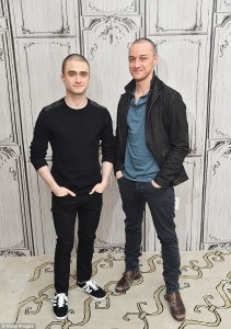 Daniel Radcliffe and James McAvoy 3