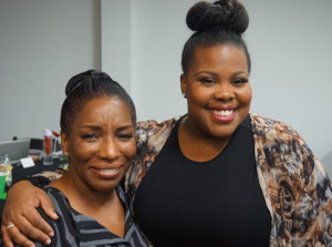 Stephanie Mills and Amber Riley