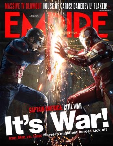 Empire Cover For Captain America Civil War
