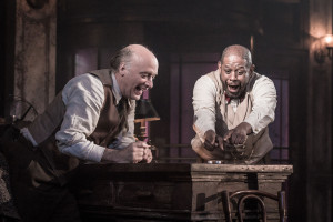 Frank Wood and Forest Whitaker in Hughie