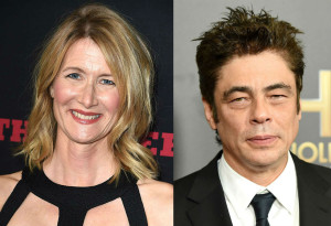 Laura Dern and Benecio Del Toro