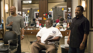 Barbershop The Next Cut Common, Cedric the Entertainer and Ice Cube