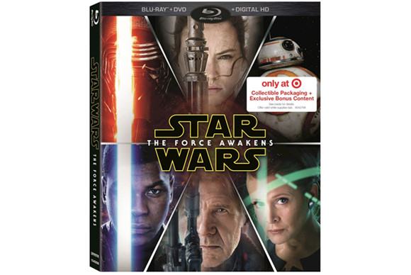 Star Wars The Force Awakens Blu-ray Combo Pack Target pic