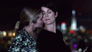 Susie Abromeit and Carrie-Anne Moss