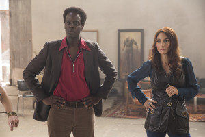 Vinyl - Ato Essandoh as Lester Grimes, Annie Parisse as Andrea Zito