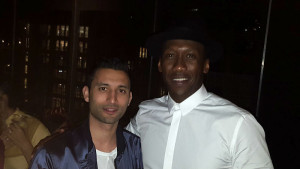 Director Justin Tipping and Mahershala Ali