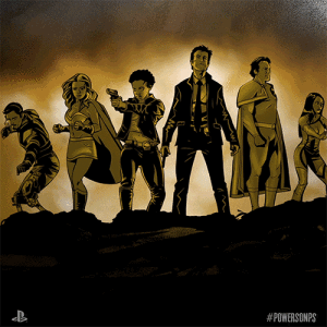 Powers poster - Sharlto Copley
