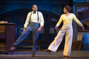 Brandon Victor Dixon and Audra McDonald in Shuffle Along