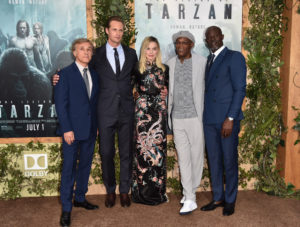 The Legend of Tarzan premiere - Christoph Waltz, Alexander Skarsgard, Margot Robbie, Samuel L. Jackson and Djimon Hounsou