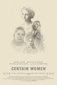 CERTAIN WOMEN Poster