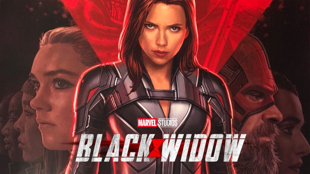 The Black Widow Scarlett Johansson 2020 Movie Film Poster 24x36"/60x90cm 