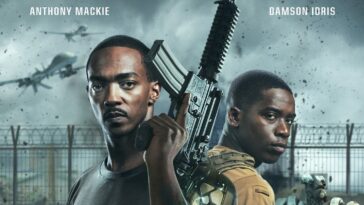 OUTSIDE THE WIRE Official Trailer Key Art