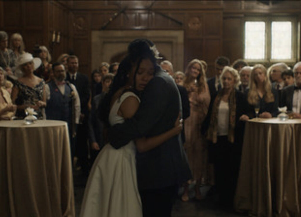 Nabiyah Be and Curtiss Cook appear in <i>White Wedding