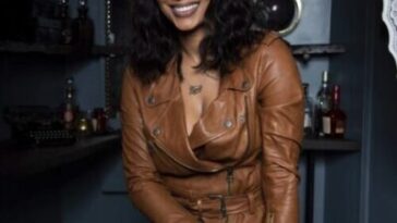 Keri Hilson stars in the TV movie “Lust: A Deadly Sins Story," premiering Saturday on Lifetime. (Photo by Paul R. Giunta/Invision/AP)