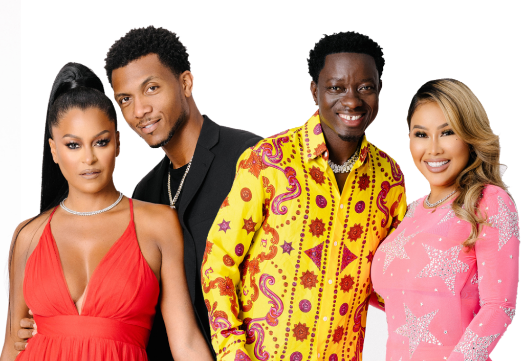 Michael Blackson & Rada, Claudia Jordan & KJ talk 'Couple's Retreat'