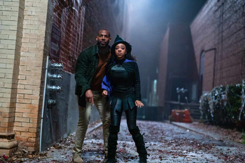 Marlon Wayans and Priah Ferguson 'The Curse of Bridge Hollow'