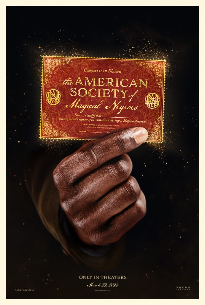 Focus Features will release THE AMERICAN SOCIETY OF MAGICAL NEGROES