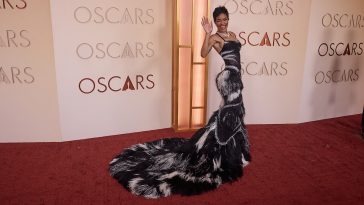 Teyana Taylor Oscars Red Carpet